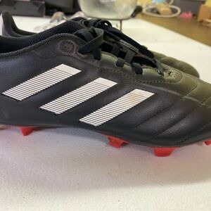 Adidas Black and White Athletic Shoes